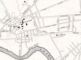 1838 Map of Cambridge Massachusetts