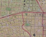 1868 Map of the City of Syracuse New York