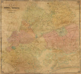 1852 Map of Kings and Part of Queens County New York