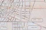 1898 Map of Saratoga Springs New York