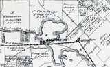 1880 Map of Colorado County Texas