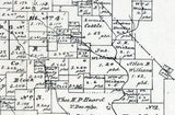 1880 Map of Jackson County Texas