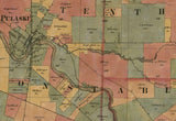 1861 Map of Richland Oswego County New York