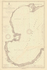 1919 Nautical Map of Lake of The Woods Minnesota