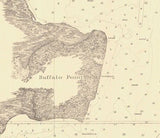 1919 Nautical Map of Lake of The Woods Minnesota