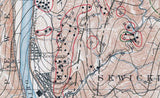 1910 Oil & Gas Well Map of the Sewickley Quad Allegheny County Pennsylvania