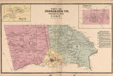 1877 Map of Northern Jessamine County Kentucky