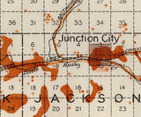 Bremen Oil & Gas Field Map Ohio Junction City New Lexington