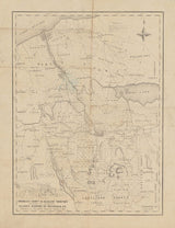 1848 Map of Onondaga County & Adjacent Area New York