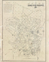 1861 Map of Greenwood Cemetery New York