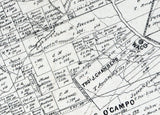 1880 Map of McClennan County Texas