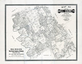 1886 Farm Line Map of Hill County Texas