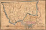 1835 Map of the city of Providence Rhode Island and North Providence