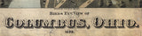 1872 Panoramic Map of Columbus Ohio