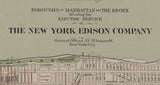 1904 Map of Manhattan and Bronx New York