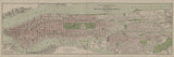 1904 Map of Manhattan and Bronx New York
