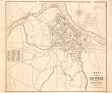 1841 Map of Lowell Massachusetts