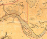 1851 Map of Haverhill Essex County Massachusetts