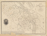 1856 Map of the Village of Rochester New York in 1820