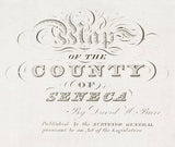 1841 Map of Seneca County New York