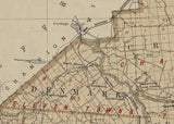 1895 Map of Lewis County New York