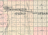 1909 Map of Jerauld County South Dakota