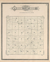 1909 Map of Marlar Township Jerauld County South Dakota