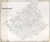 1880 Map of Wharton County Texas