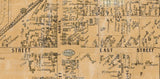 1855 Map of Pittsfield Berkshire County Massachusetts