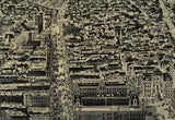 1895 Panoramic Map of Providence Rhode Island