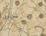 1852 Map of Andover Massachusetts