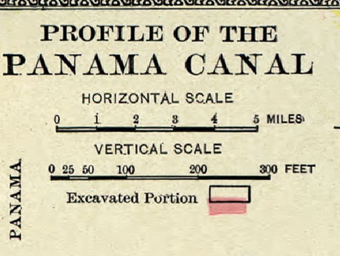 1904 Map of Panama
