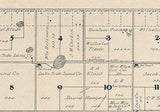 1909 Map of Marlar Township Jerauld County South Dakota
