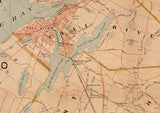 1895 Map of Bristol County Massachusetts