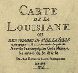 1684 Map of Louisiana