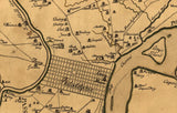 1752 Map of Philadelphia Pennsylvania