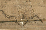 1831 Map of Mendon Worcester County Mass