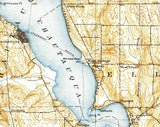 1904 Topo Map of Chautauqua New York Quadrangle