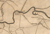 1827 Map of Springfield Massachusetts