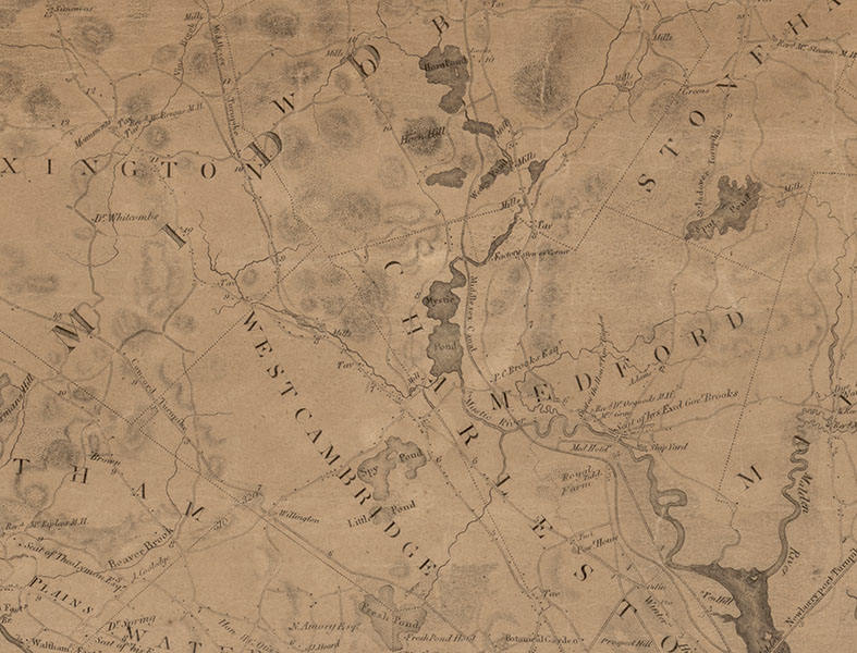 1820 Map of Boston Massachusetts