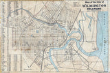 1898 Map of the City of Wilmington Delaware