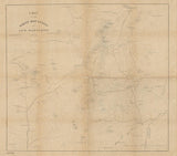 1853 Map of the White Mountains of New Hampshire