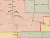 1855 Map of Waterloo Seneca County New York