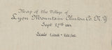 1884 Map of Lyon Mountain Clinton Co New York