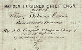 1865 Map of King William County Virginia