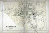 1873 Map of Hempstead Queens County New York