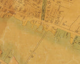 1875 Map of Bucksport Hancock County Maine
