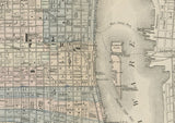 1883 Map of Philadelphia Pennsylvania