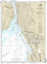 2012 Nautical Map of Buffalo Harbor New York