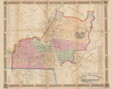1849 Map of Providence Rhode Island